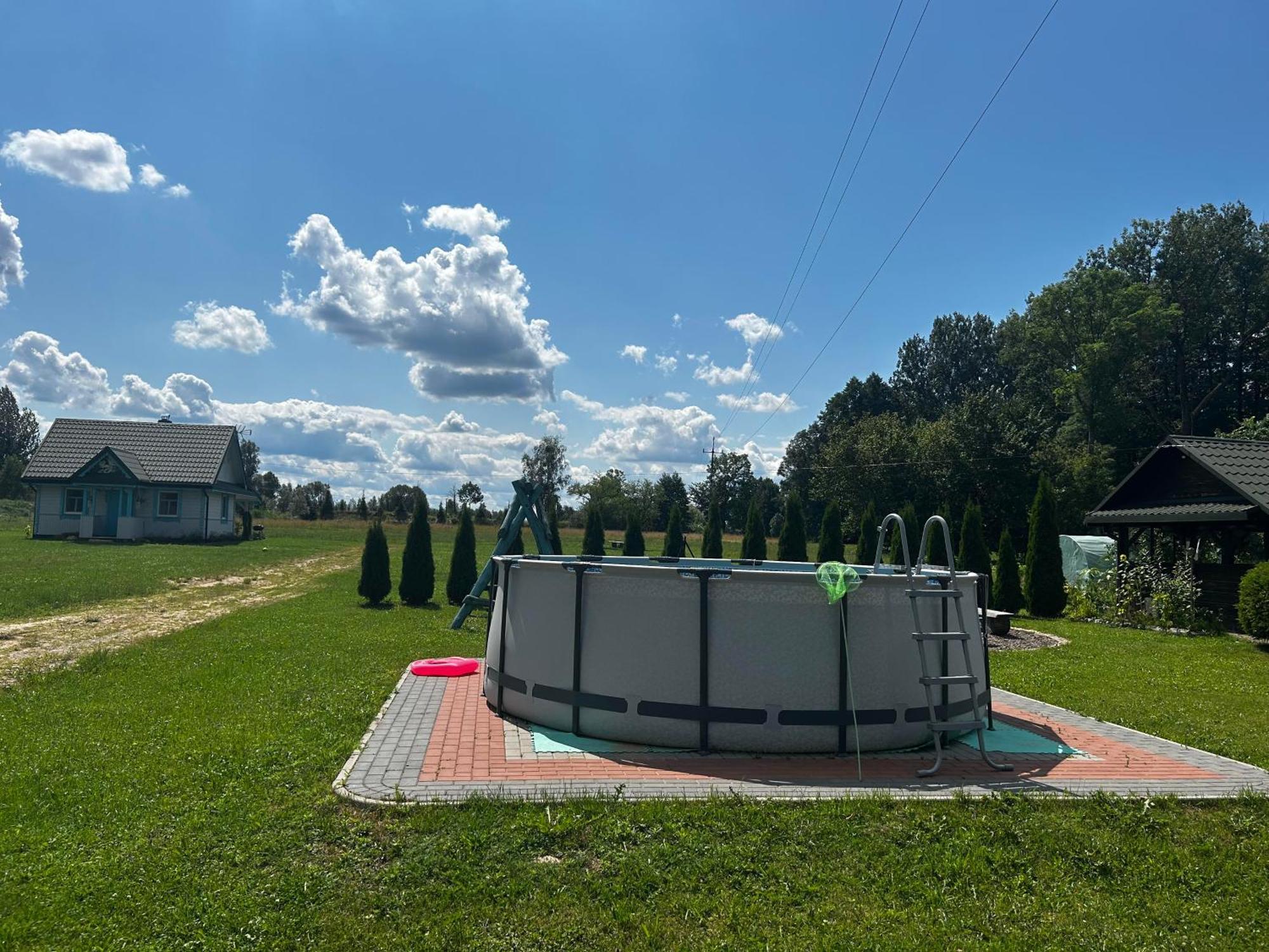 Dom Na Starym Goscincu Tiszyna Vila Dubicze Cerkiewne Exterior foto